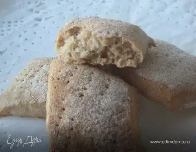 Простые полуржаные хлебцы