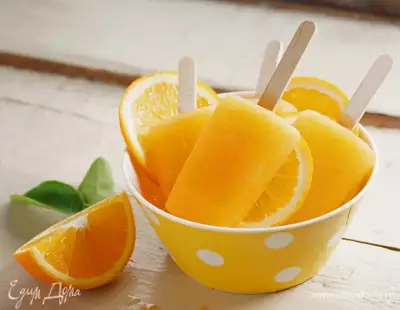 Апельсиновый сорбет