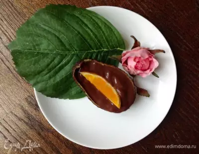 Авокадо с шоколадным пудингом