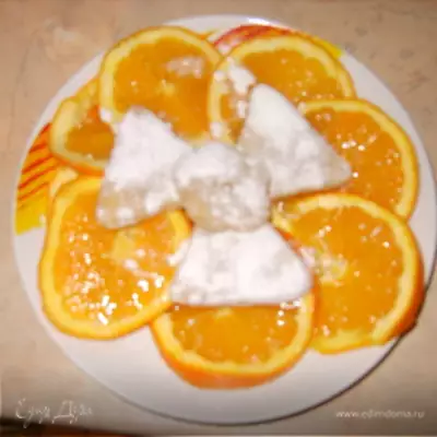 Имбирно -медовое печенье с апельсиновой цедрой