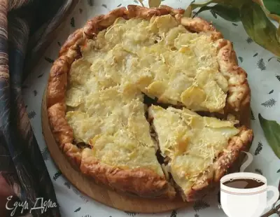 Пирог с капустой и картофелем