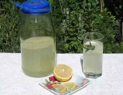 Мятно-имбирный лимонад