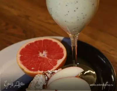 Сливочный коктейль с киви и лимонным соком