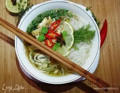 Холодный азиатский суп