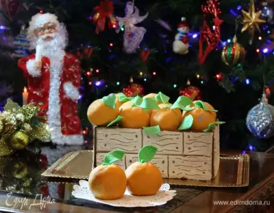 Торт «Ящик с апельсинами»