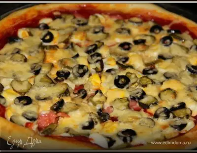 Пицца (лёгкий рецепт теста)