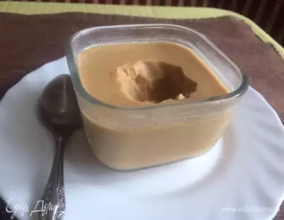 Низкокалорийное молочно карамельное суфле