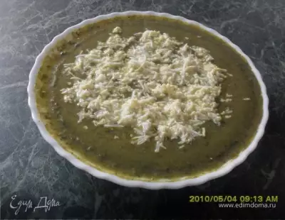 Суп-пюре из крапивы и сельдерея
