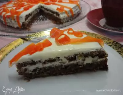 Швейцарский морковный торт rubli kuchen