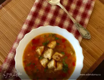 Гороховый суп (постный)