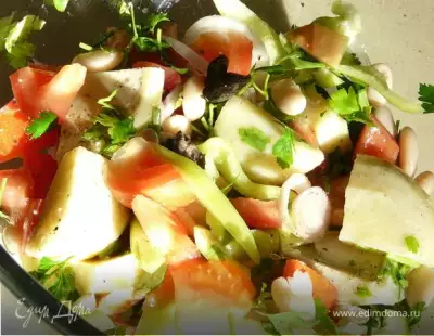 Средиземноморский салат с артишоками