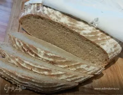 Хлеб на двойной биге кефирная корочка