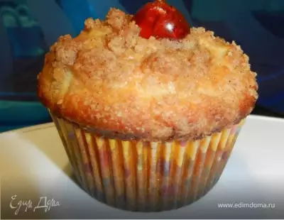 Яблочные кексы чудо apple streusel muffins