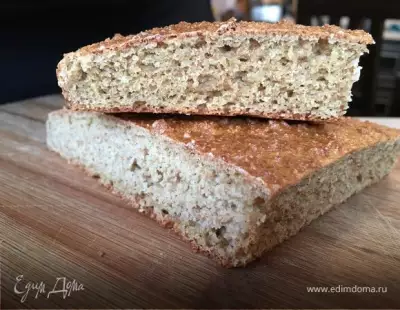 Ароматный хлеб из отрубей без муки (диетический)