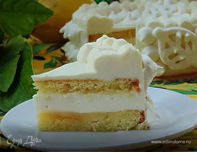 Итальянский торт "Лимонный восторг" (Delizia al limone)