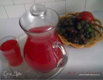 Напиток и сок из калины (или других ягод)
