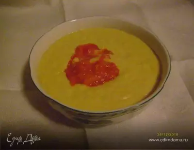 Суп-пюре из кукурузы