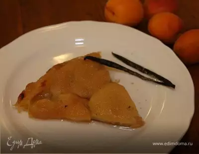 Персиковый пирог-перевертыш
