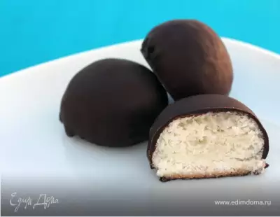 Кокосовое печенье в шоколаде "Баунти"