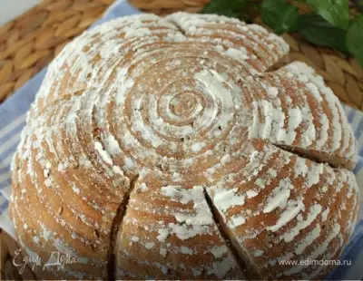 Хлеб с цельнозерновой мукой и семенами льна