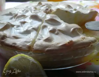 Лимонный пирог-меренга