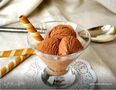 Шоколадное мороженое с черным перцем