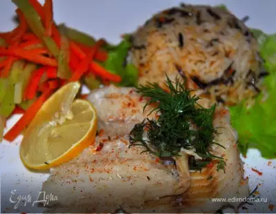 Филе белой рыбы в азиатском стиле. (Asian Style White Fish)