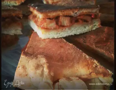 Морской пирог с кальмаром empanada