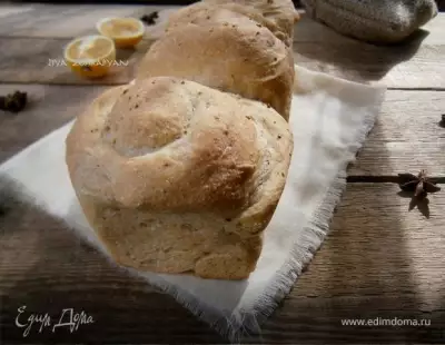 Хлеб с лимонной цедрой и анисом