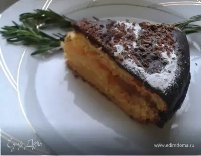Торт "Апельсин в шоколаде"