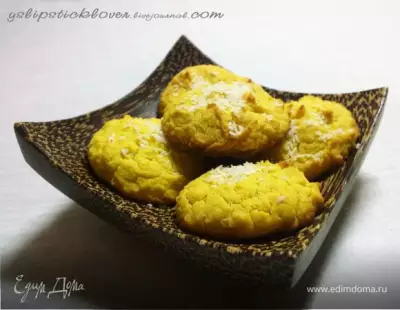 Кокосовое печенье из рисовой муки