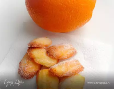 Апельсиновые мадленки