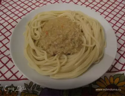 Подливка для спагетти по-милански