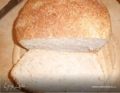 Домашний хлеб с цельнозерновой мукой