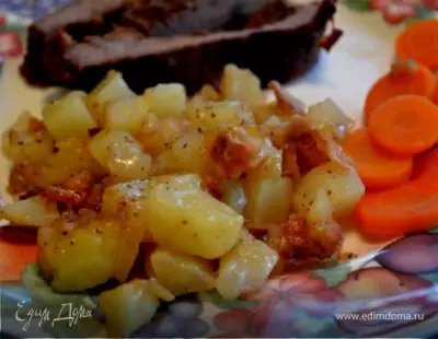 Горячий немецкий картофельный салат