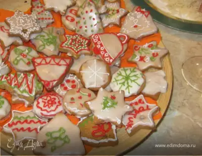 Имбирное печенье с художествами гостей