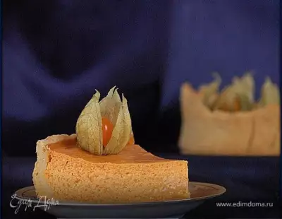 Тыквенно-карамельный тарт