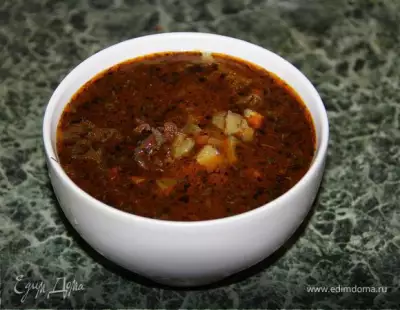 Тат - картофельный суп (Постная модификация)