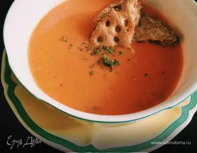 Томатный суп пюре tomato bisque soup
