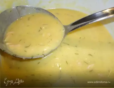 Суп-пюре из рыбы  и тыквы