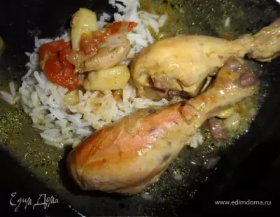 Гоанское куриное карри chicken curry masala