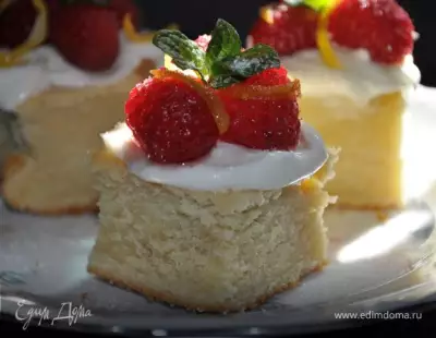 Чайный торт с ягодами-Spoonful of sugar teacakes