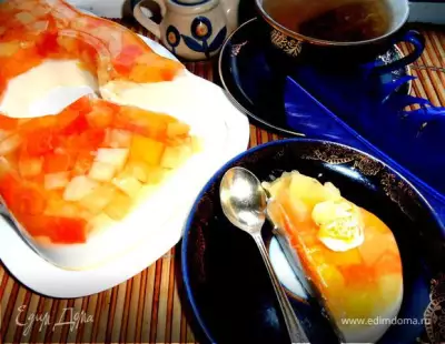 Творожный десерт-желе "Тропикано" для Лали фото