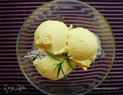 Средиземноморское мороженое из оливкового масла ("Вкус лета")