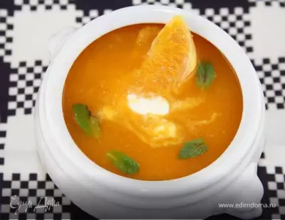 Морковно-апельсиновый суп-пюре