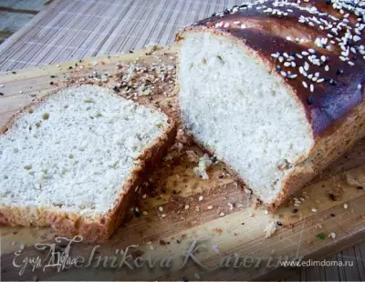 Домашний горчичный хлеб