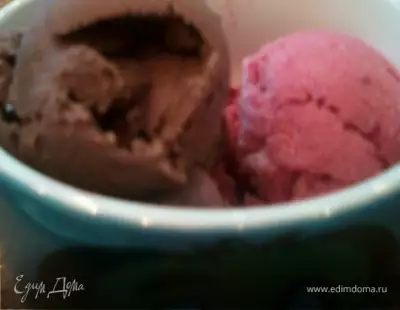 Тройное шоколадное мороженое