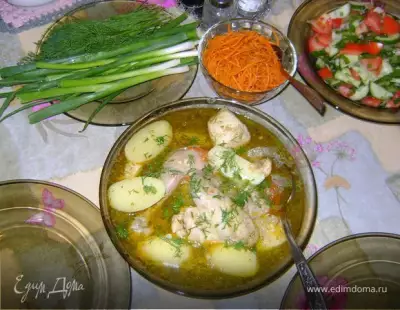 Бозартма куриная (Азербайджанская кухня)