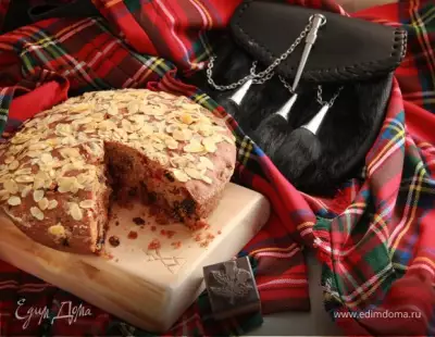 Шотландский кекс «Данди» (Dundee Cake)