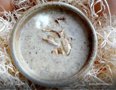 Грибной суп с курочкой «Ряба»